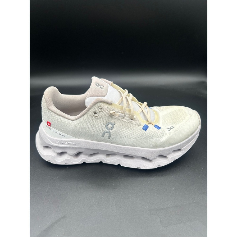 On Running Cloudsurfer White Blue 3 WE10051145 Womens Size 7 Running Shoes